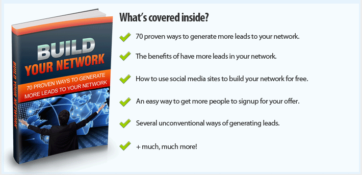 Get FREE Instant Access To Build Your Network - 2021 Edition